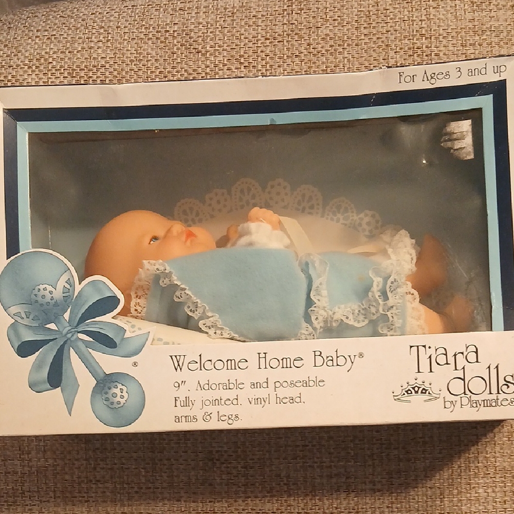 Tiara Dolls " Welcome Home Baby" Brand New In Box
